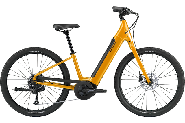 Orange Cannondale Adventure Neo e-bike from the Bicycles Plus photo collection